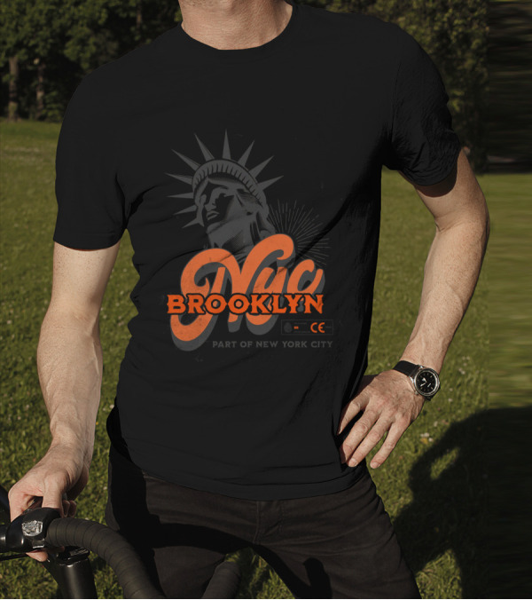 NYC Brooklyn Part Of New York City Statue Of Liberty T-Shirt