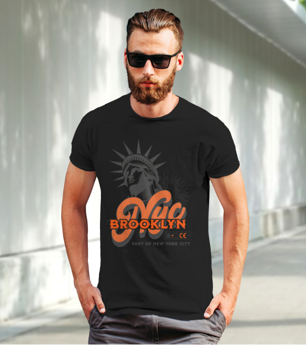 NYC Brooklyn Part Of New York City Statue Of Liberty T-Shirt