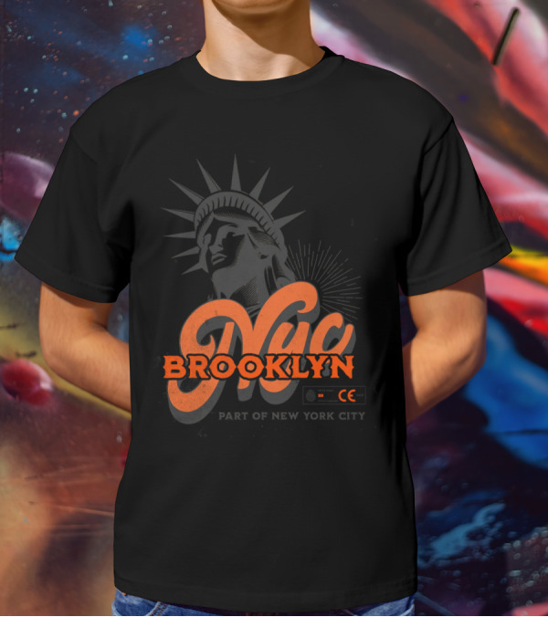 NYC Brooklyn Part Of New York City Statue Of Liberty T-Shirt