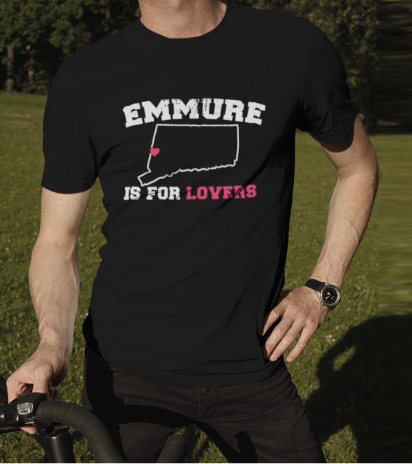 Emmure Is For Lovers Connecticut Heart Location T-Shirt