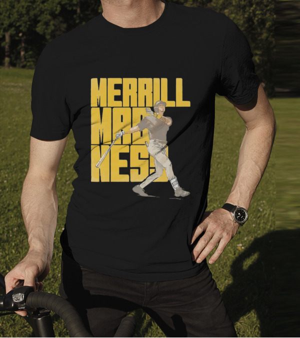 Merrill Madness San Diego Padres Baseball Jackson T-Shirt