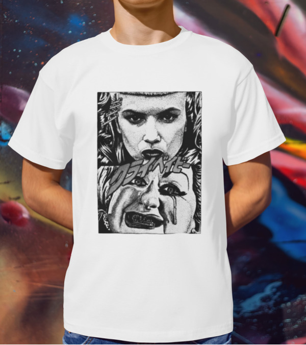 Mobshity Cry Baby John Waters Japanese Comic Style Faces T-Shirt