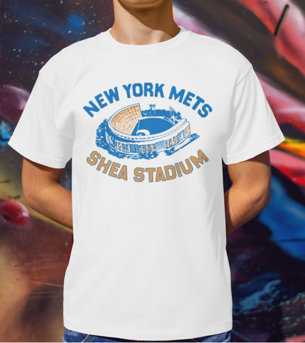 New York Mets Shea Stadium Vintage T-Shirt