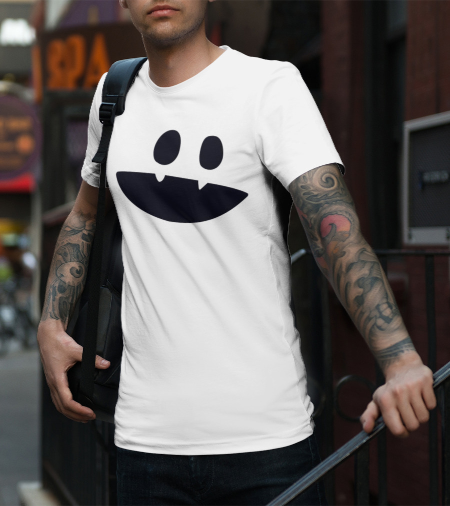 Jack Frost Persona Black Smiley Face T-Shirt