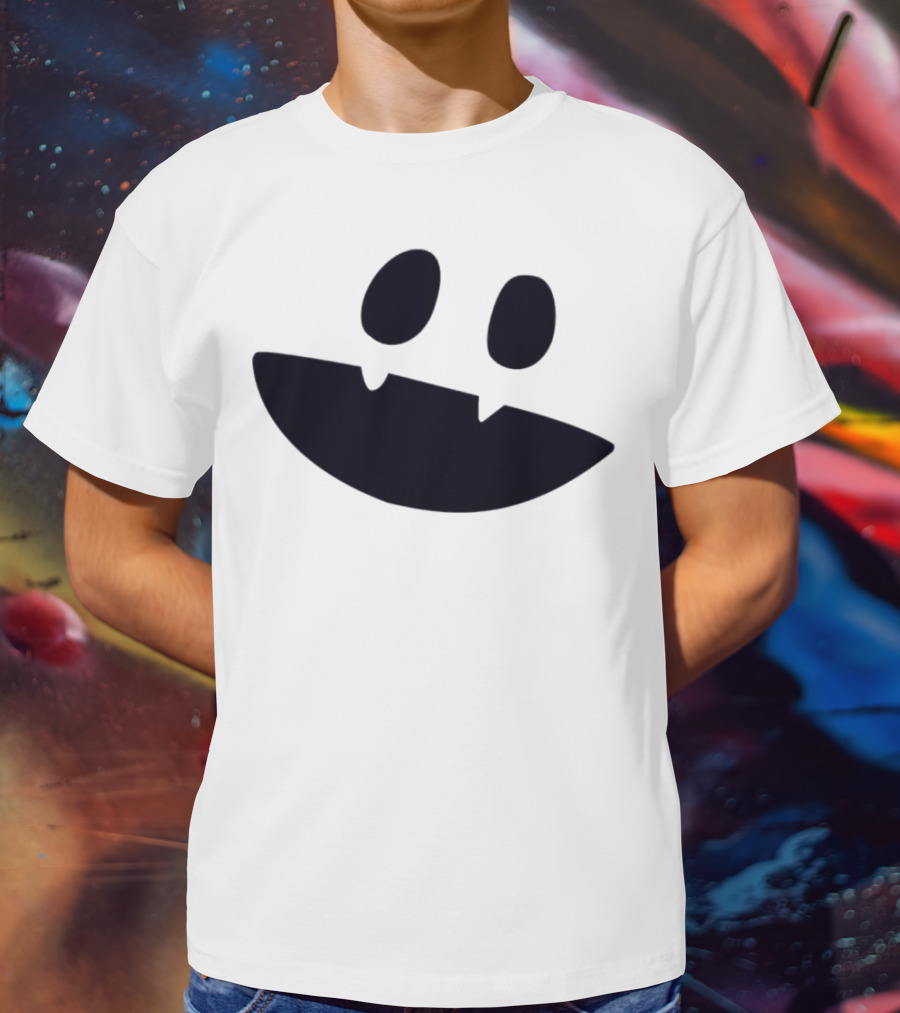 Jack Frost Persona Black Smiley Face T-Shirt