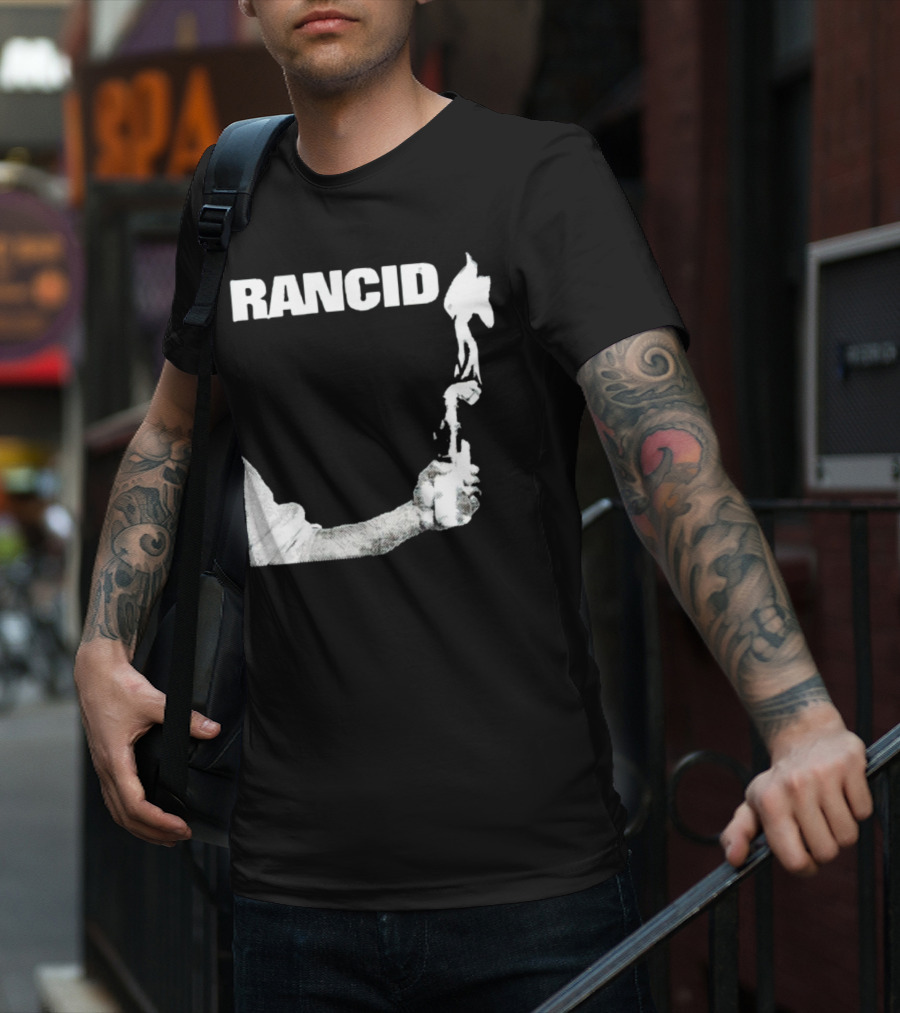 Rancid EP Cover Molotov Cocktail T-Shirt