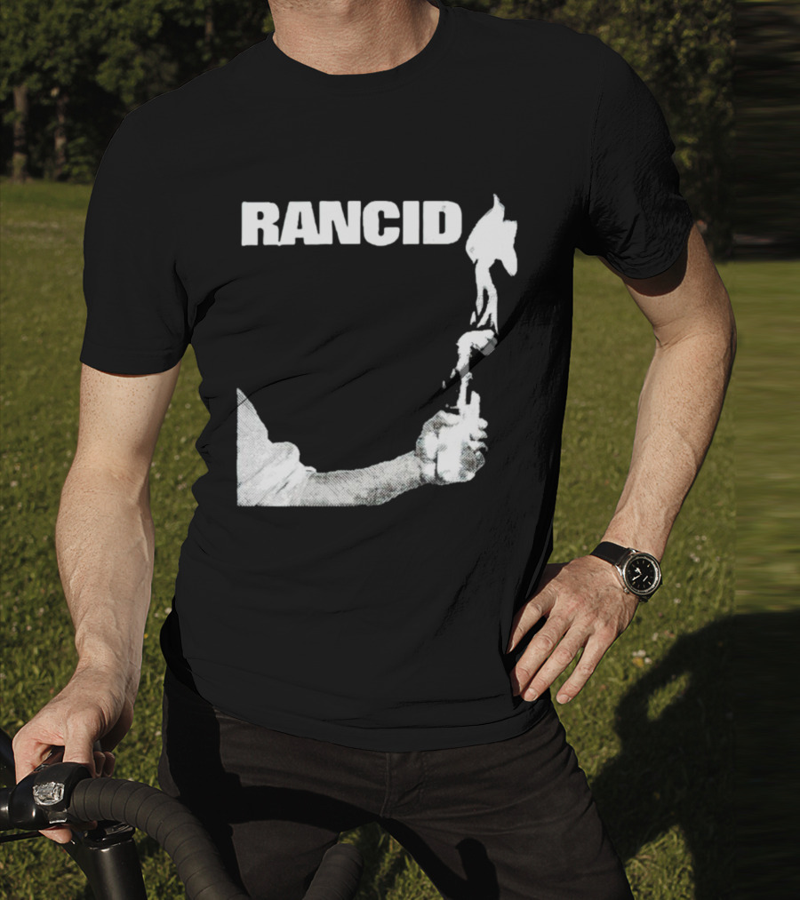 Rancid EP Cover Molotov Cocktail T-Shirt