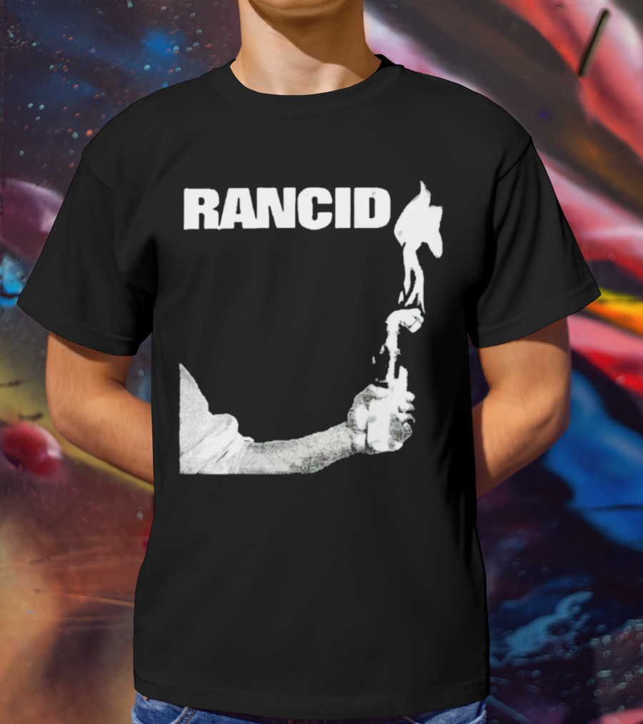 Rancid EP Cover Molotov Cocktail T-Shirt