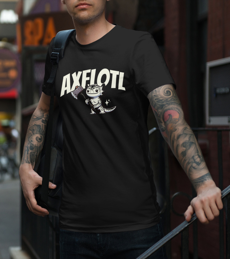 AXELOTL Ready To AXE-ell Adorable Mayhem T-Shirt