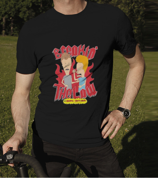 Beavis And Butt-Head Breakin The Law T-Shirt