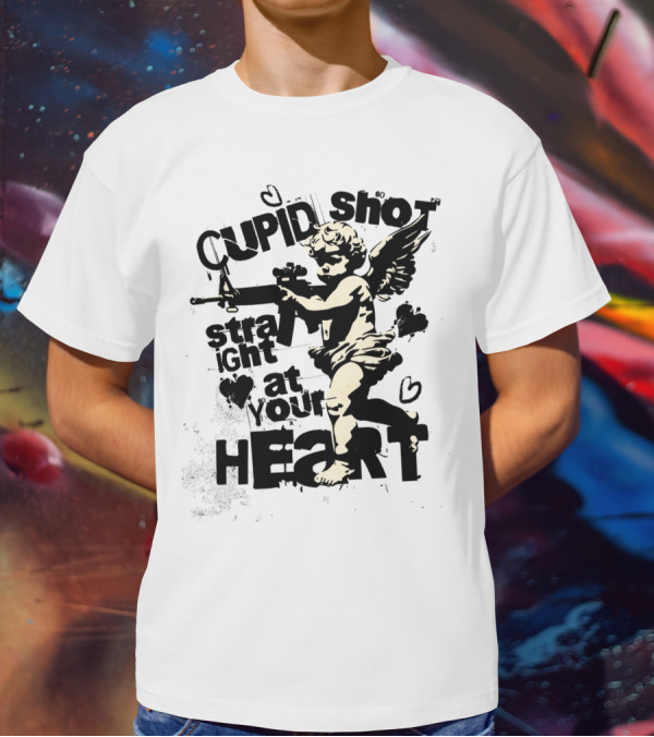 Cupid Shot Straight At Your Heart T-Shirt