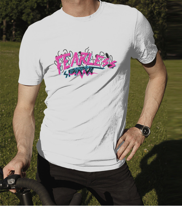 Fearless Spirit Retro Neon T-Shirt