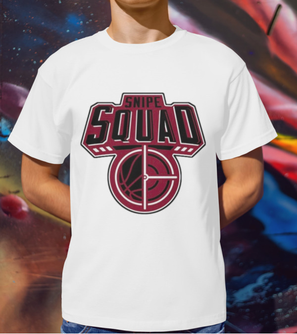 Toronto Raptors Snipe Squad Basketball Target T-Shirt