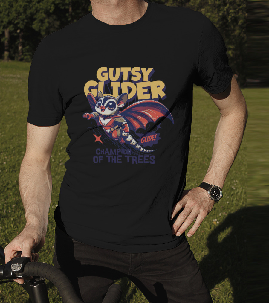 Gutsy Glider Glide Champion Of The Trees T-Shirt