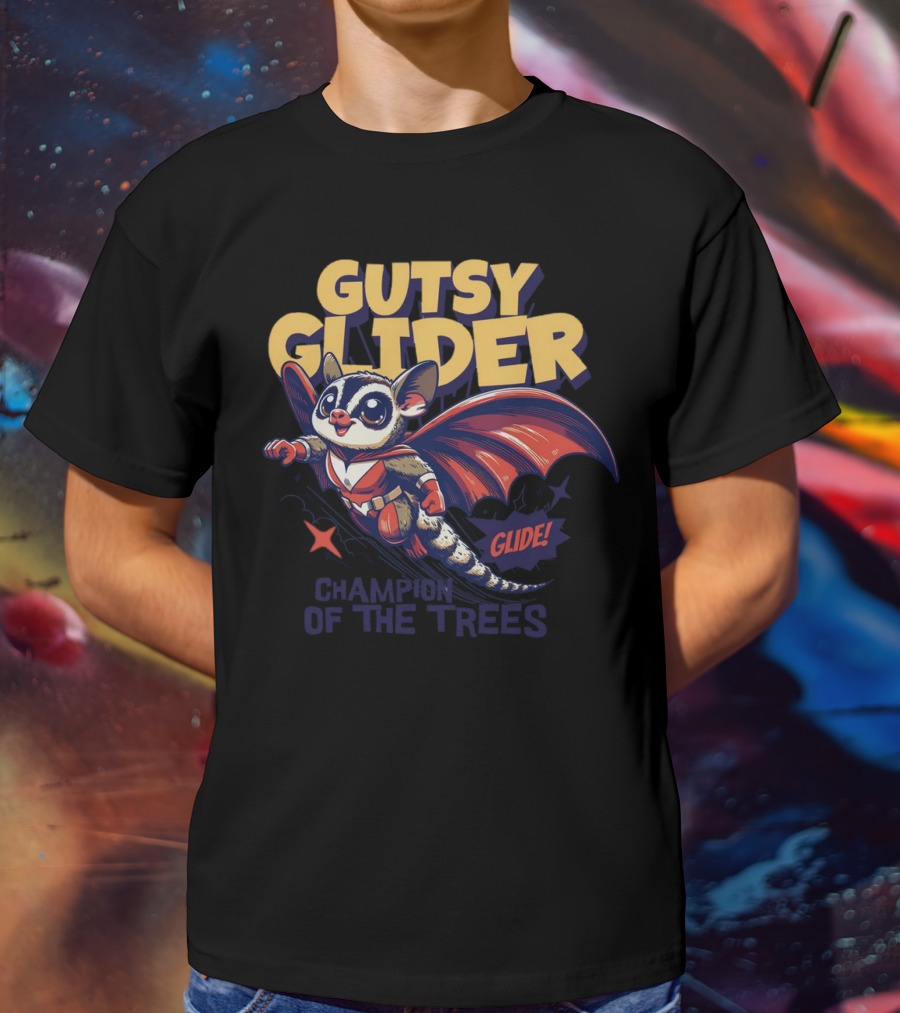 Gutsy Glider Glide Champion Of The Trees T-Shirt