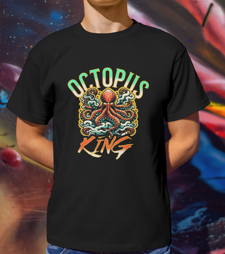 Octopus King Gaming Squad T-Shirt
