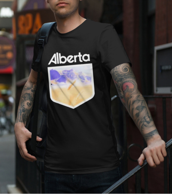 Vitamin Deer Alberta Life Scenic Shield T-Shirt