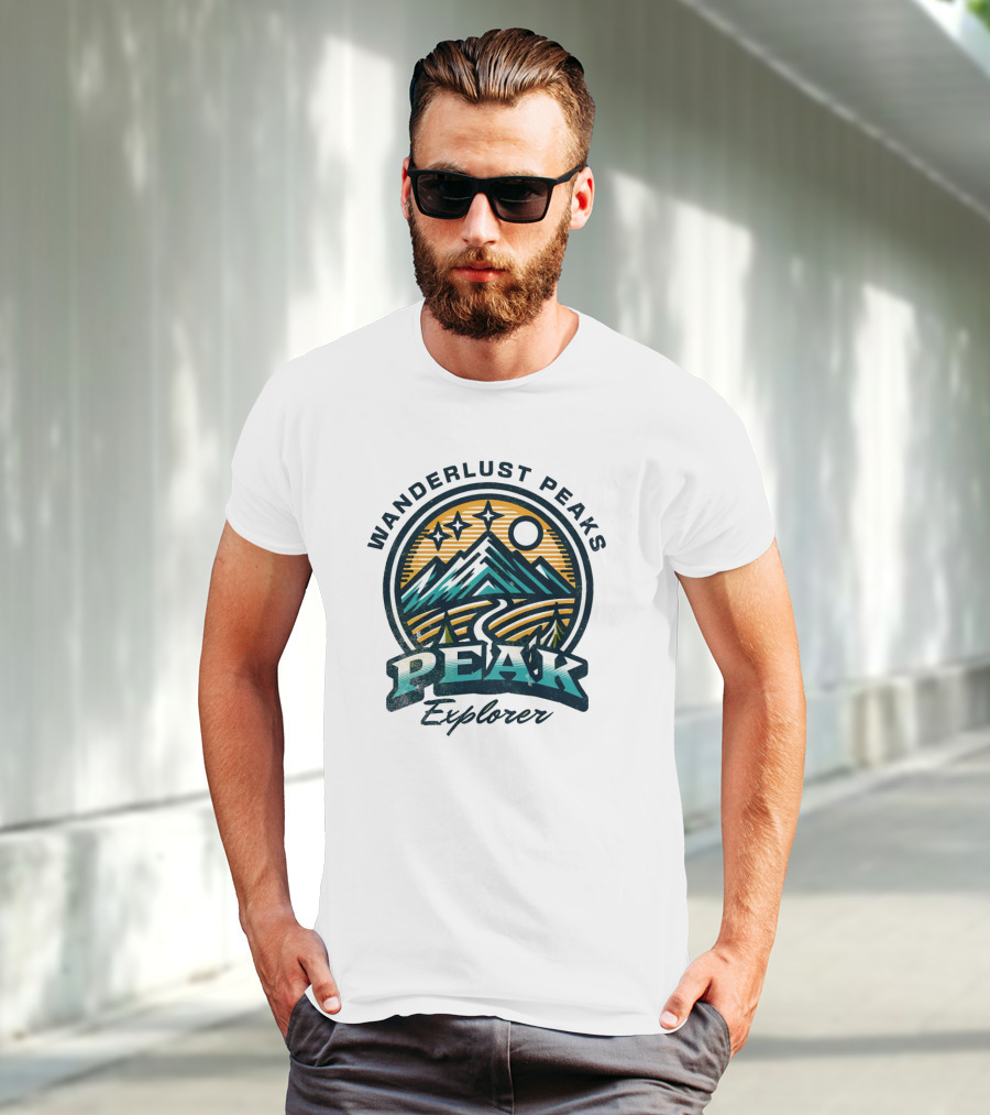 Wanderlust Peaks Peak Explorer T-Shirt
