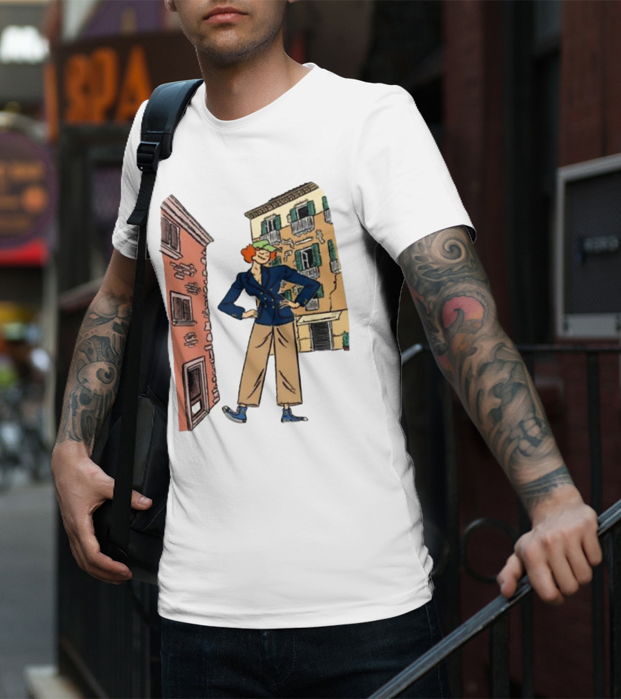 Dick Carroll X Roy Roger’s Positano Chic Casual Stroll T-Shirt
