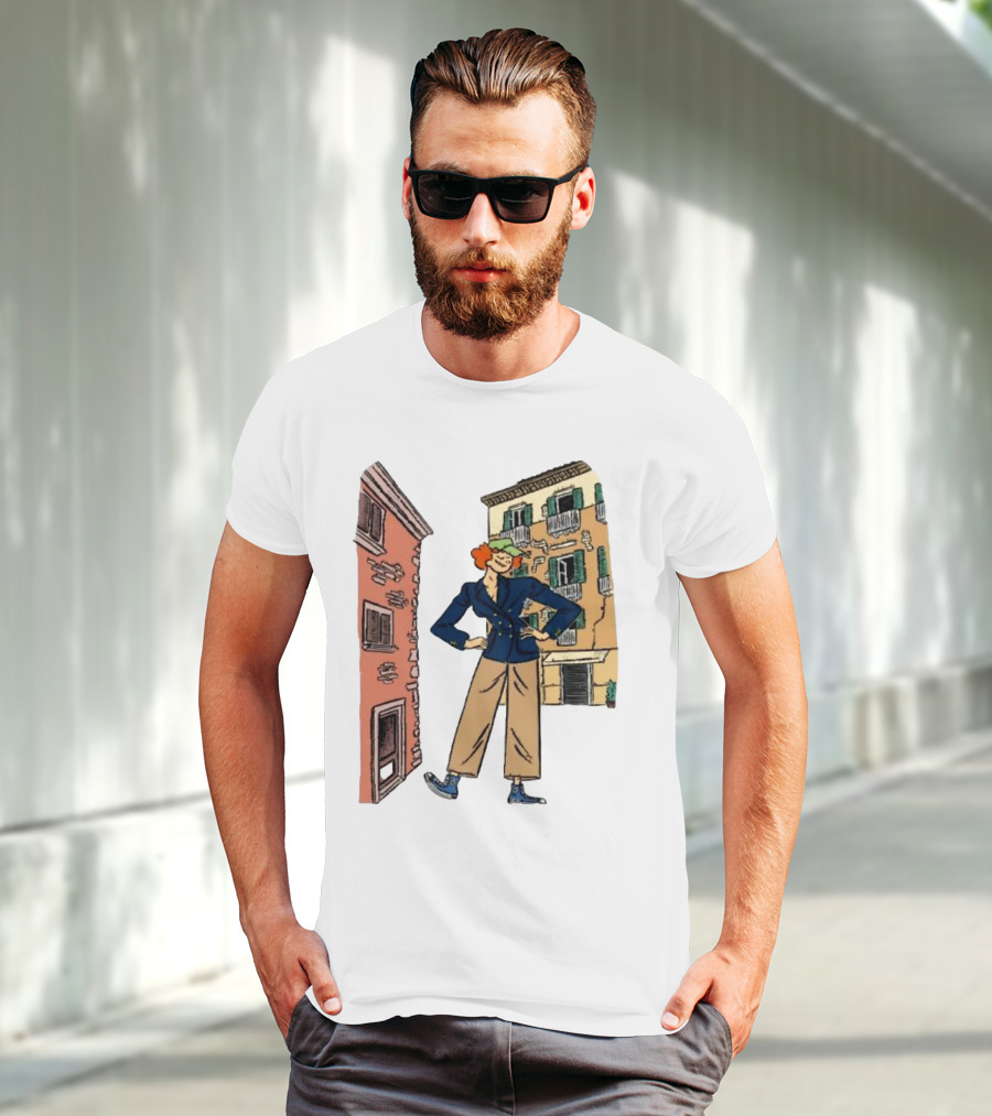 Dick Carroll X Roy Roger’s Positano Chic Casual Stroll T-Shirt