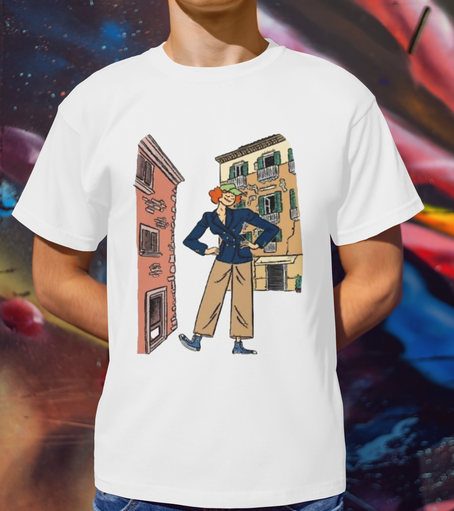 Dick Carroll X Roy Roger’s Positano Chic Casual Stroll T-Shirt
