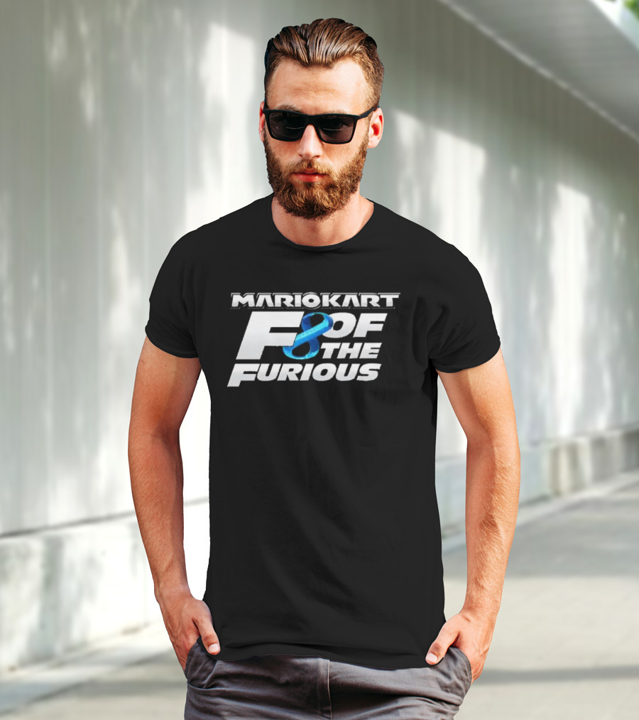 MarioKart F8 Of The Furious Crossover Racing Adventure T-Shirt