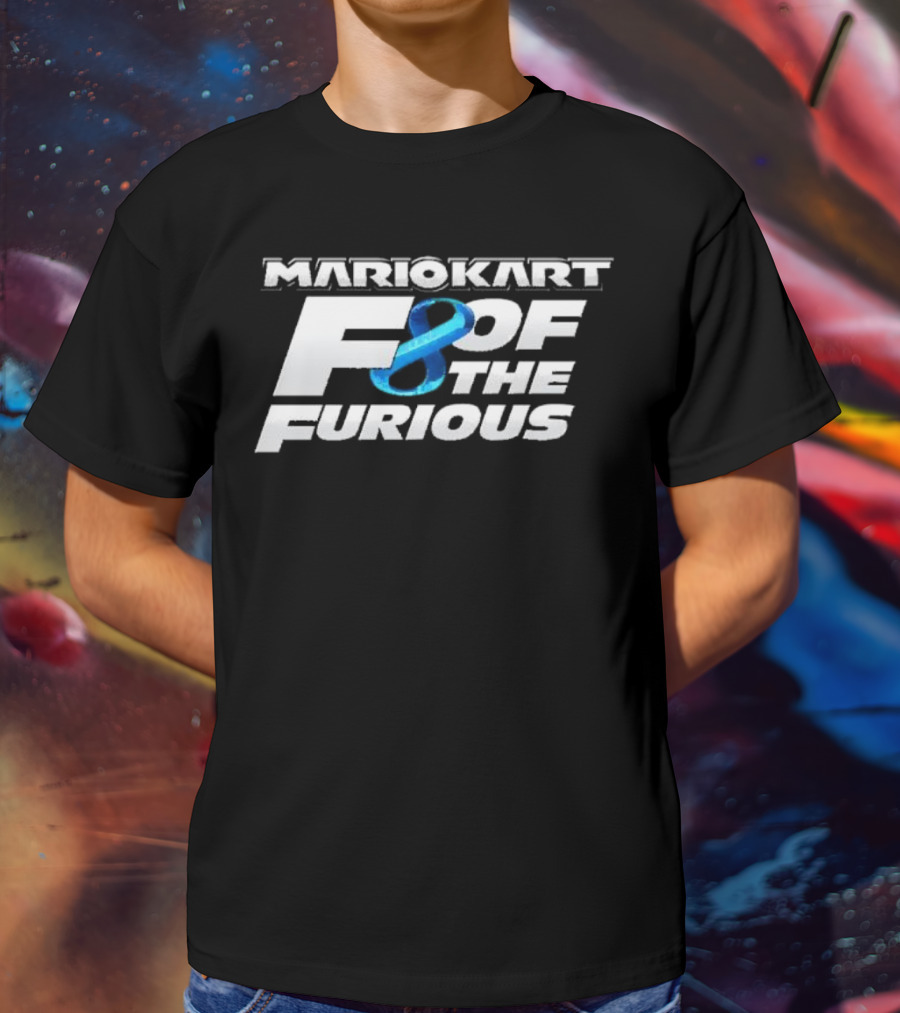MarioKart F8 Of The Furious Crossover Racing Adventure T-Shirt