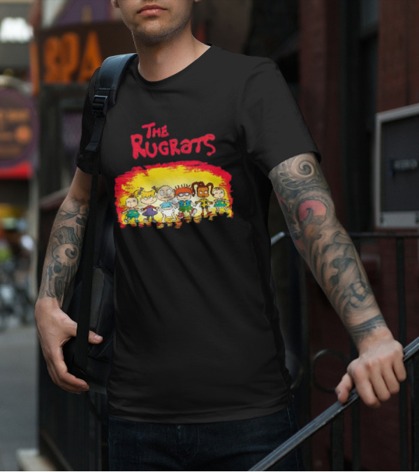 The Rugrats Characters X The Warriors Fusion T-Shirt