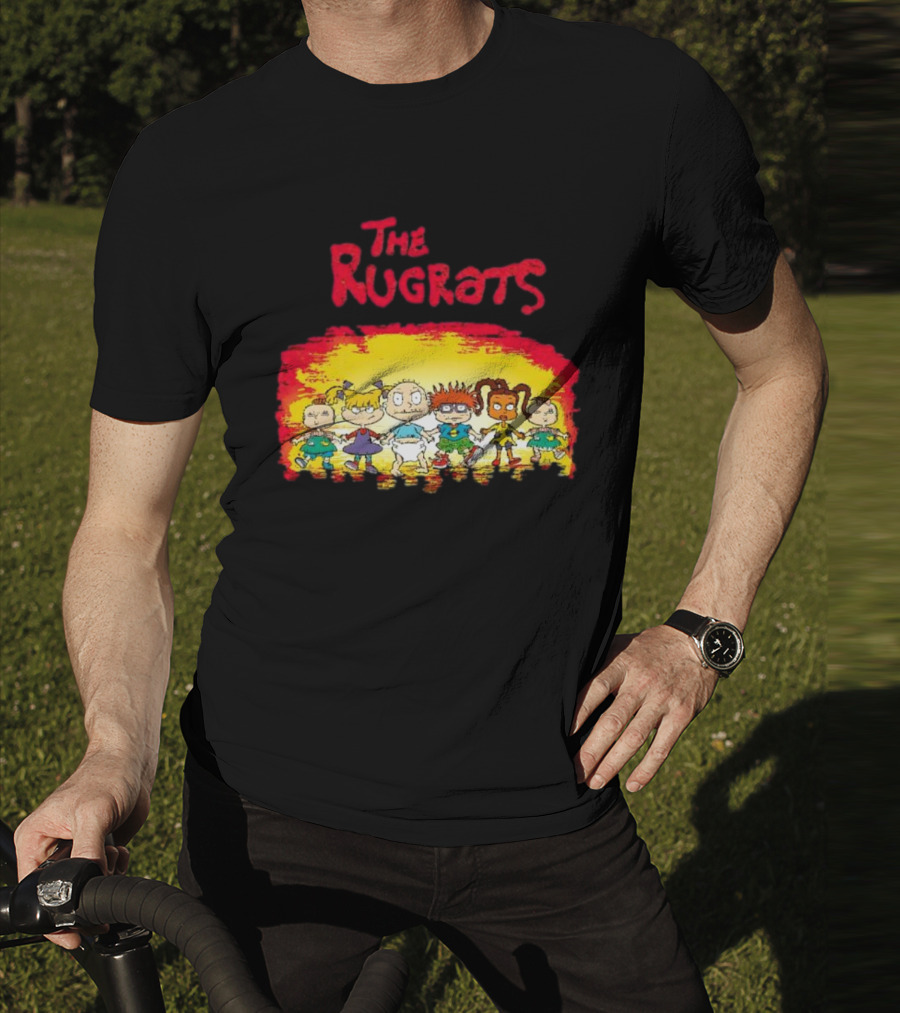 The Rugrats Characters X The Warriors Fusion T-Shirt