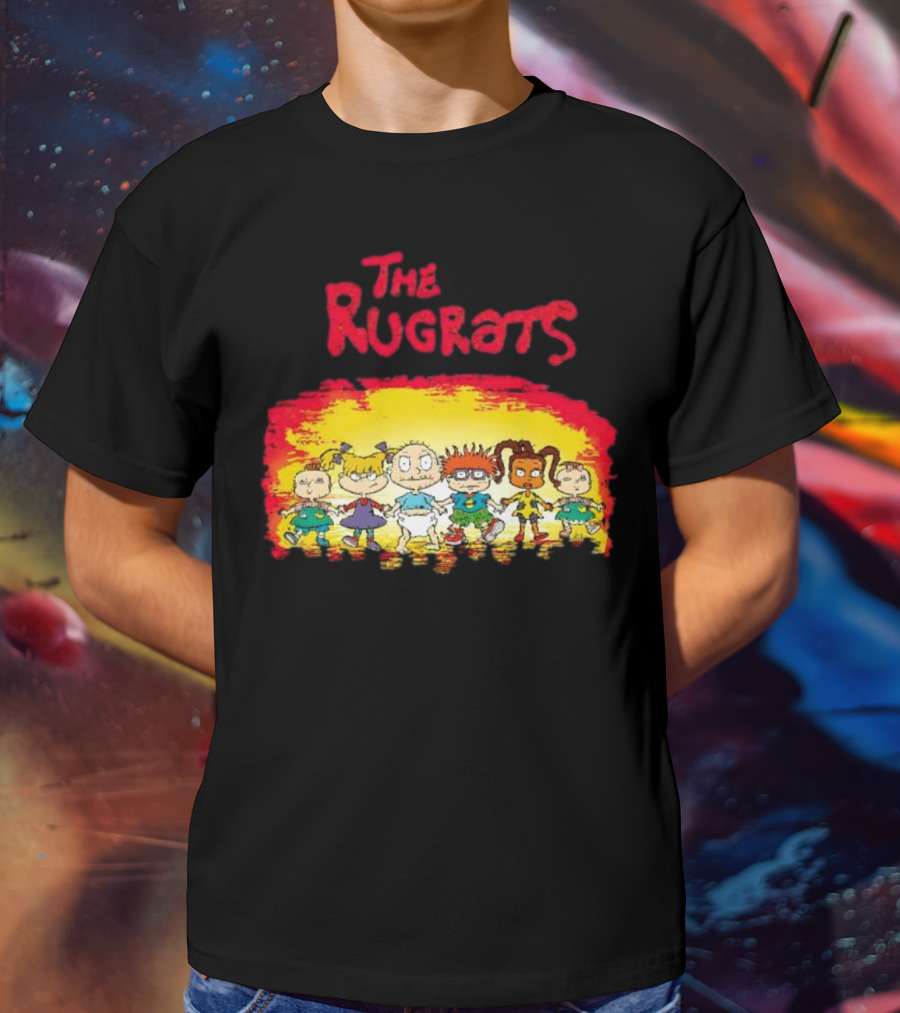 The Rugrats Characters X The Warriors Fusion T-Shirt