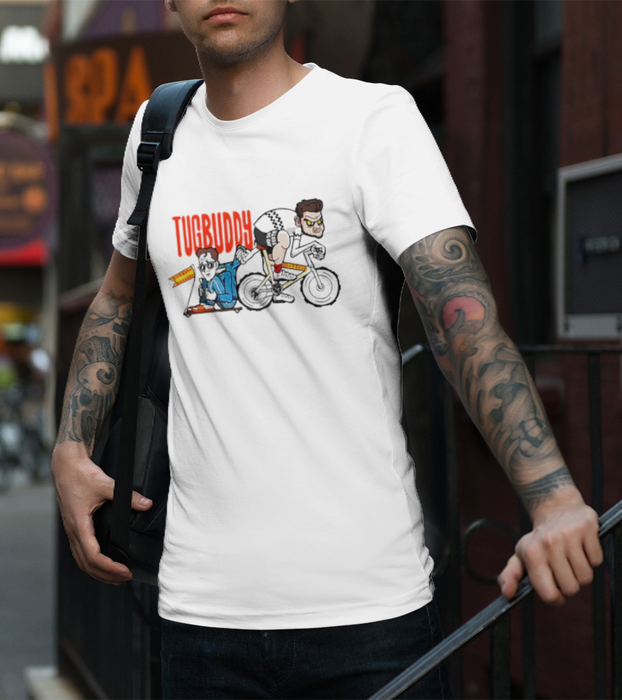 Tugbuddy Lanterne Rouge Race Humor T-Shirt