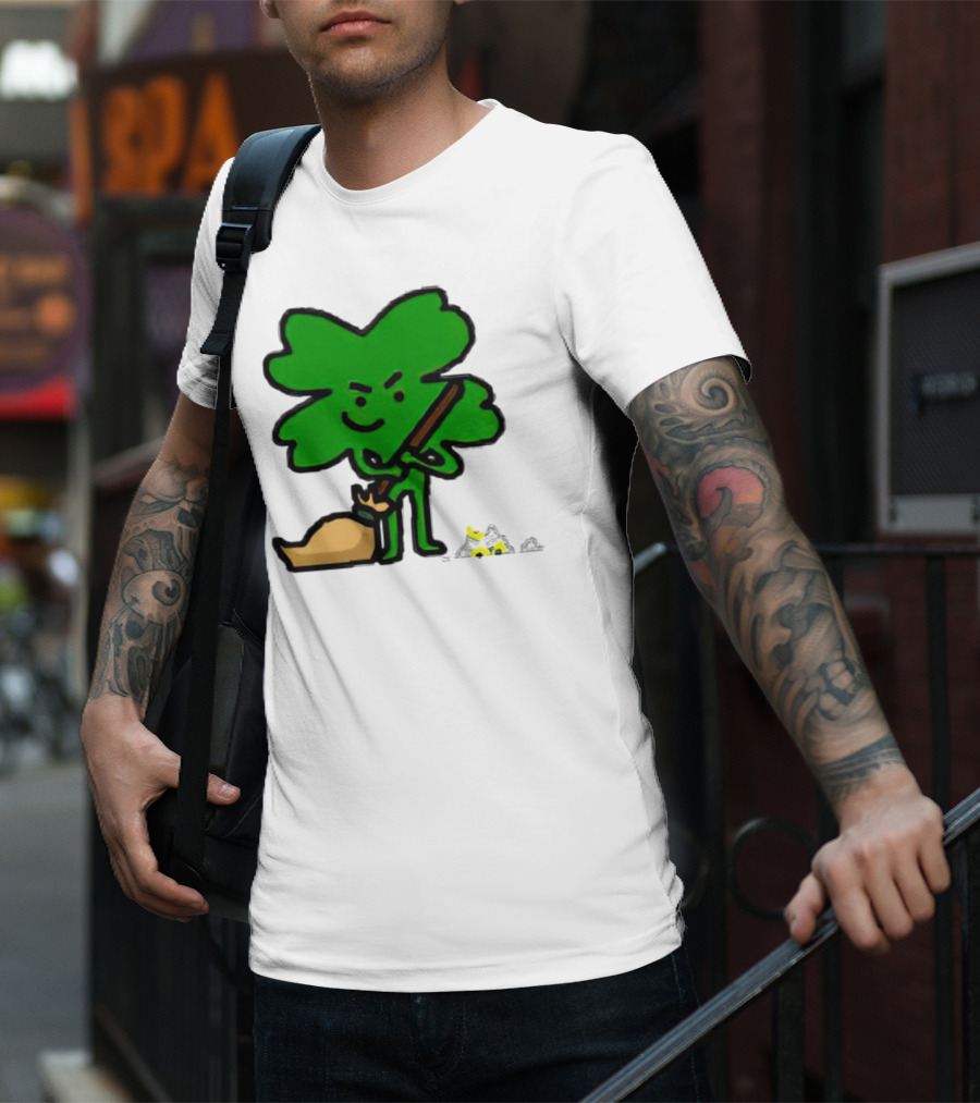 Boston Celtics Sweeping Shamrock Victory T-Shirt