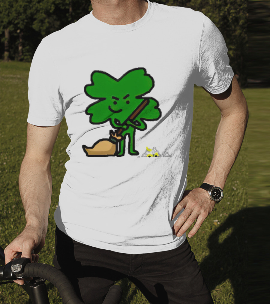 Boston Celtics Sweeping Shamrock Victory T-Shirt