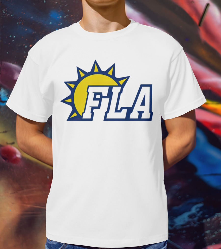 Florida Panthers Sunburst FLA T-Shirt