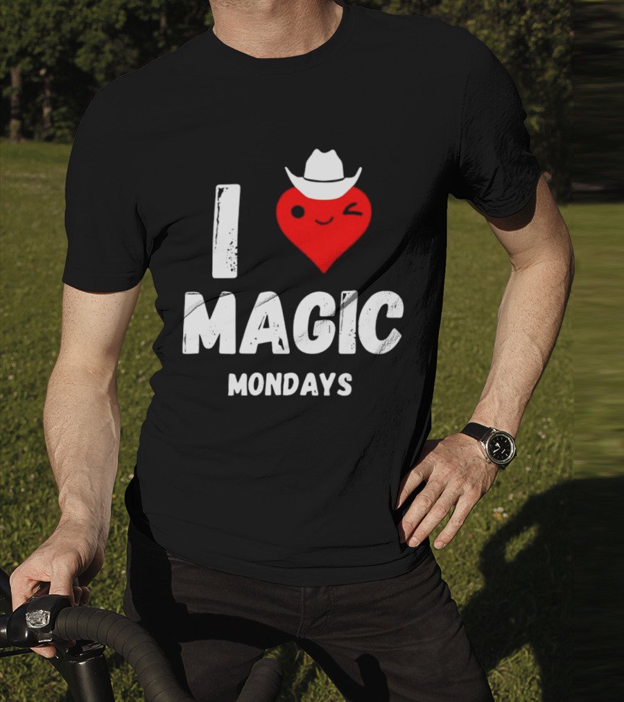 I Heart Cowboy Magic Mondays T-Shirt