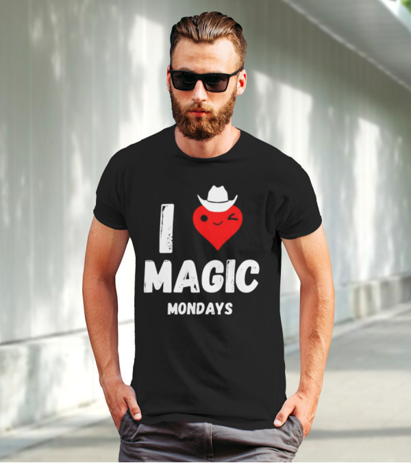 I Heart Cowboy Magic Mondays T-Shirt