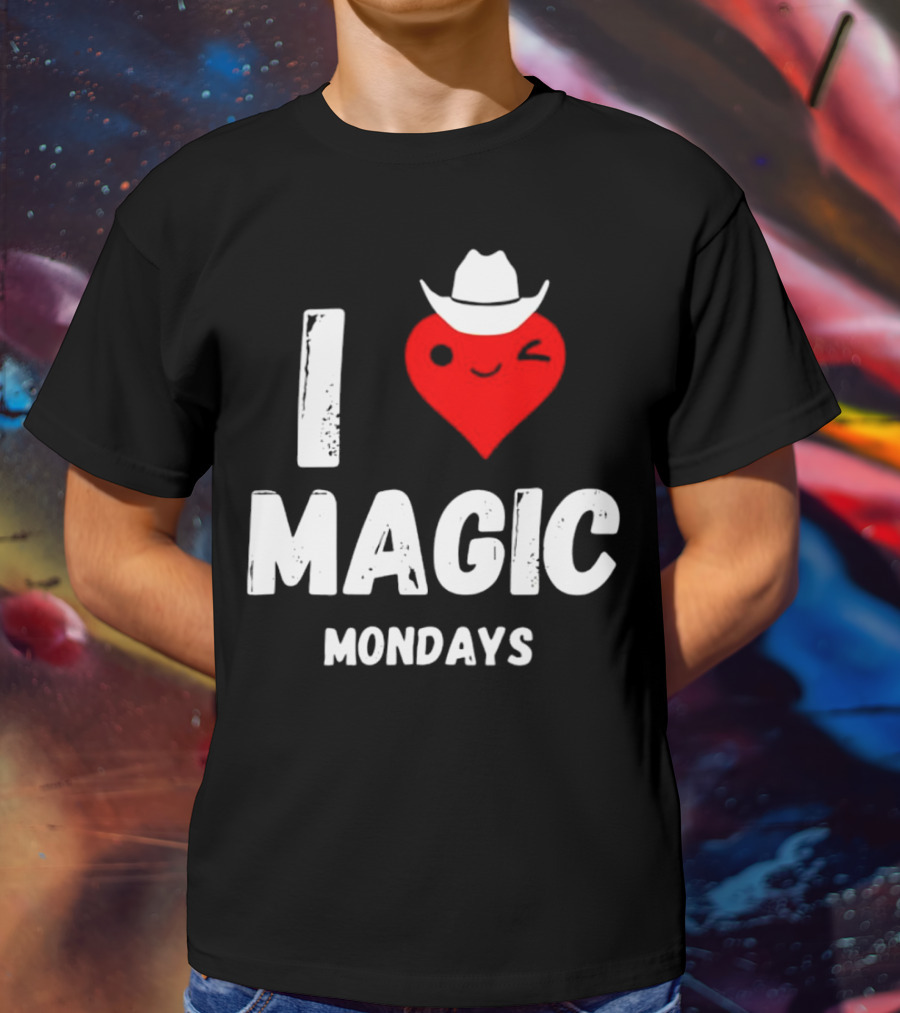 I Heart Cowboy Magic Mondays T-Shirt