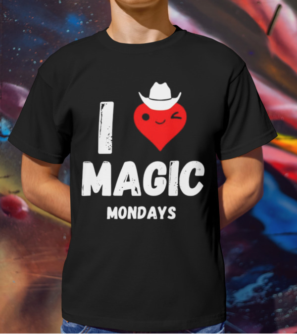 I Heart Cowboy Magic Mondays T-Shirt