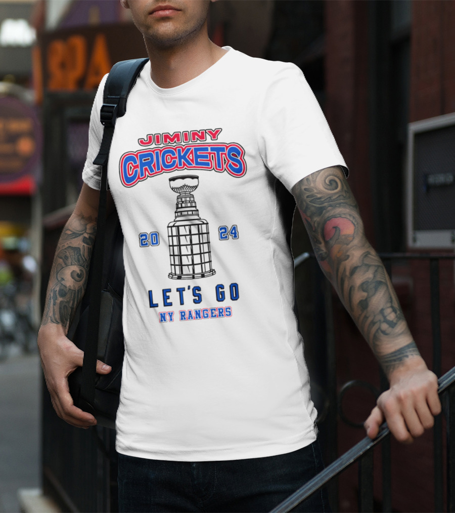 Jiminy Crickets Let's Go NY Rangers T-Shirt