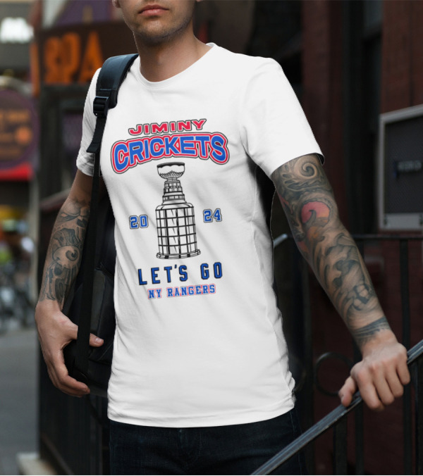 Jiminy Crickets Let's Go NY Rangers T-Shirt