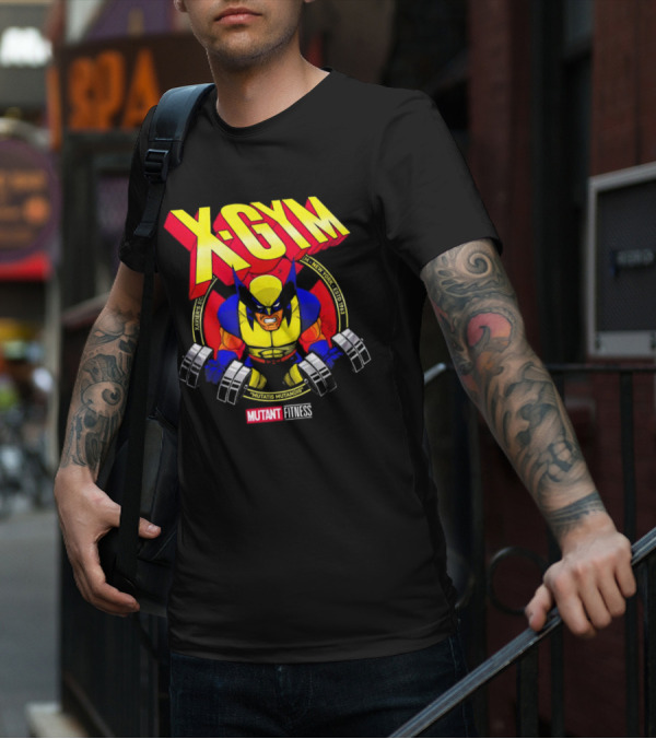 X-Gym Mutant Fitness Mutatis Mutandis Xavier N.Y. Wolverine T-Shirt