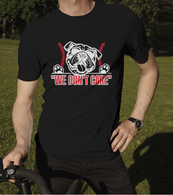 Louisiana Tech Bulldogs We Don’t Care Bulldog Mascot T-Shirt