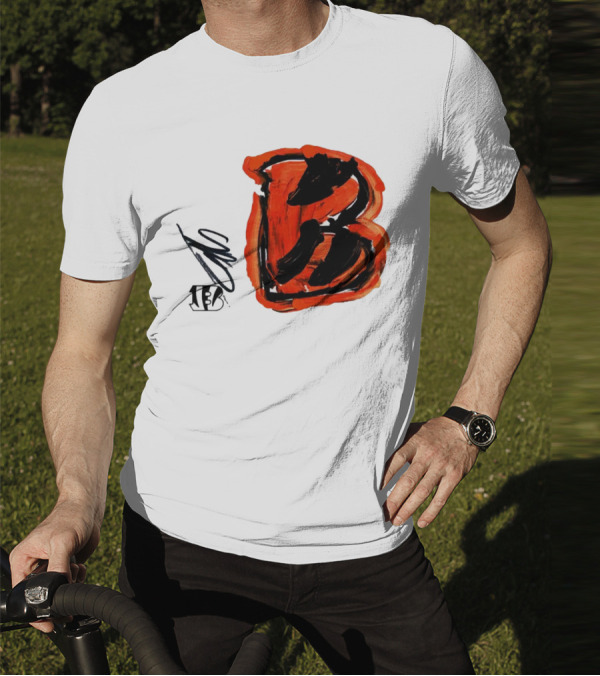 Rookies Cincinnati Bengals Bold Orange B T-Shirt