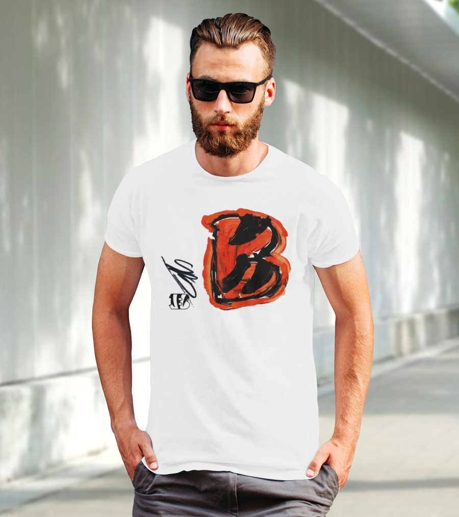 Rookies Cincinnati Bengals Bold Orange B T-Shirt
