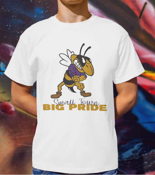 Small Town Big Pride Bee Mascot T-Shirt