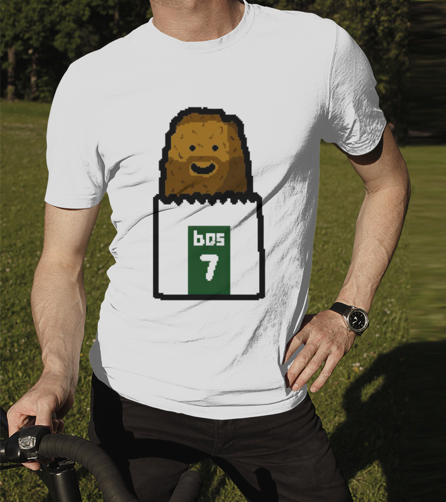 Jaylen Brown Celtics Hash Brown BOS 7 T-Shirt