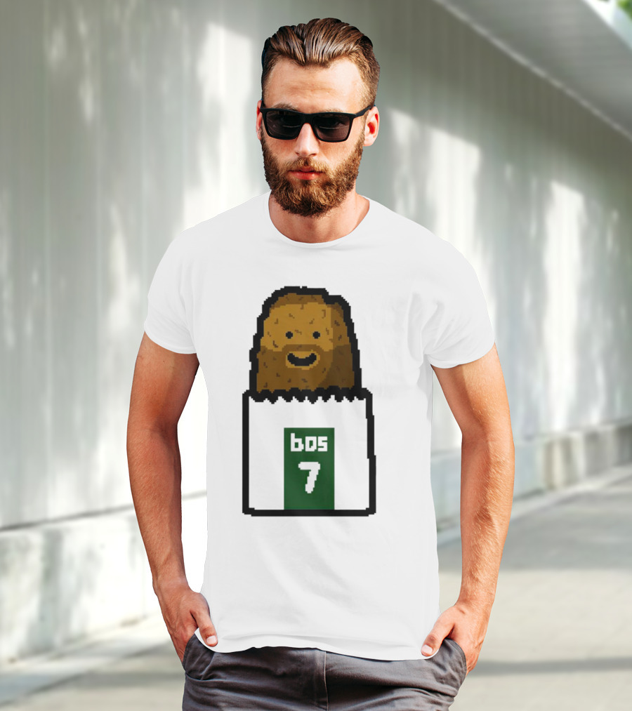 Jaylen Brown Celtics Hash Brown BOS 7 T-Shirt