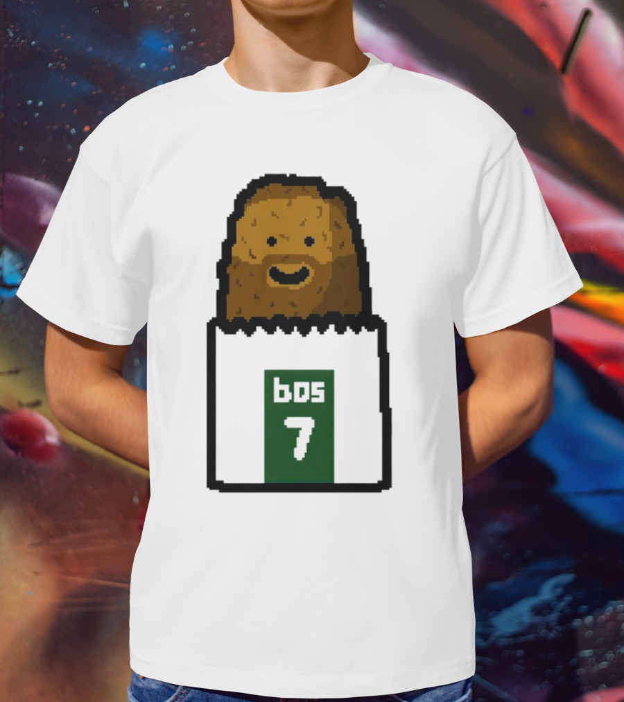 Jaylen Brown Celtics Hash Brown BOS 7 T-Shirt