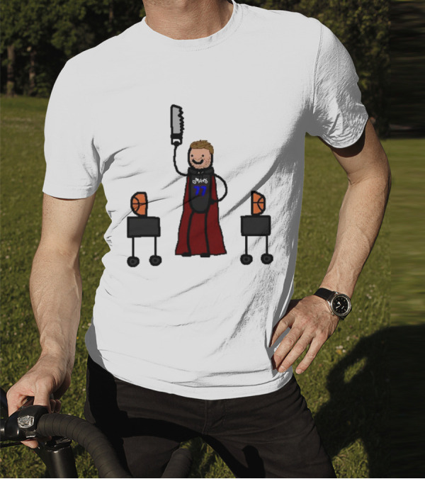 Luka Doncic Dallas Mavericks Luka Magic Basketball Hero With Cape And Saw T-Shirt