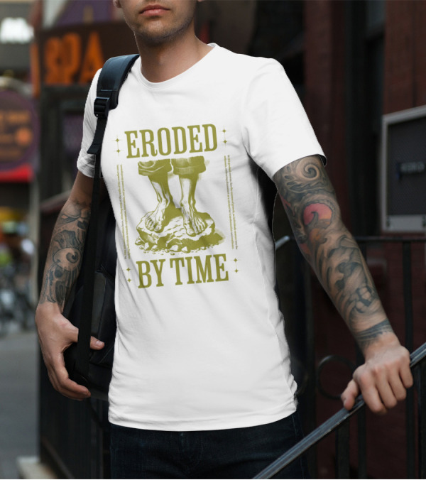 Eroded By Time Standing On Rock T-Shirt